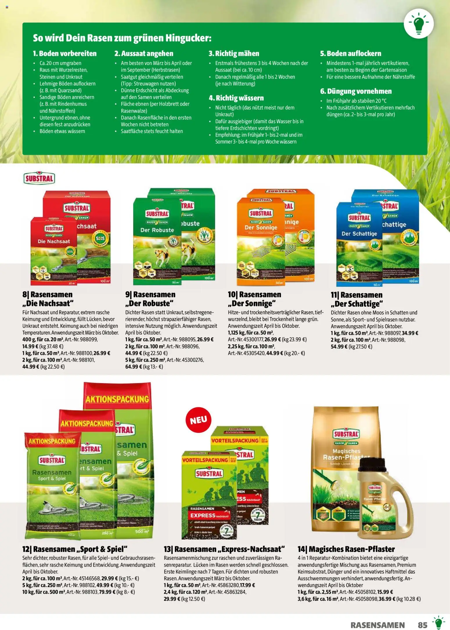 Hagebau Gartenjahr - page 85- valid from 13.03.2026