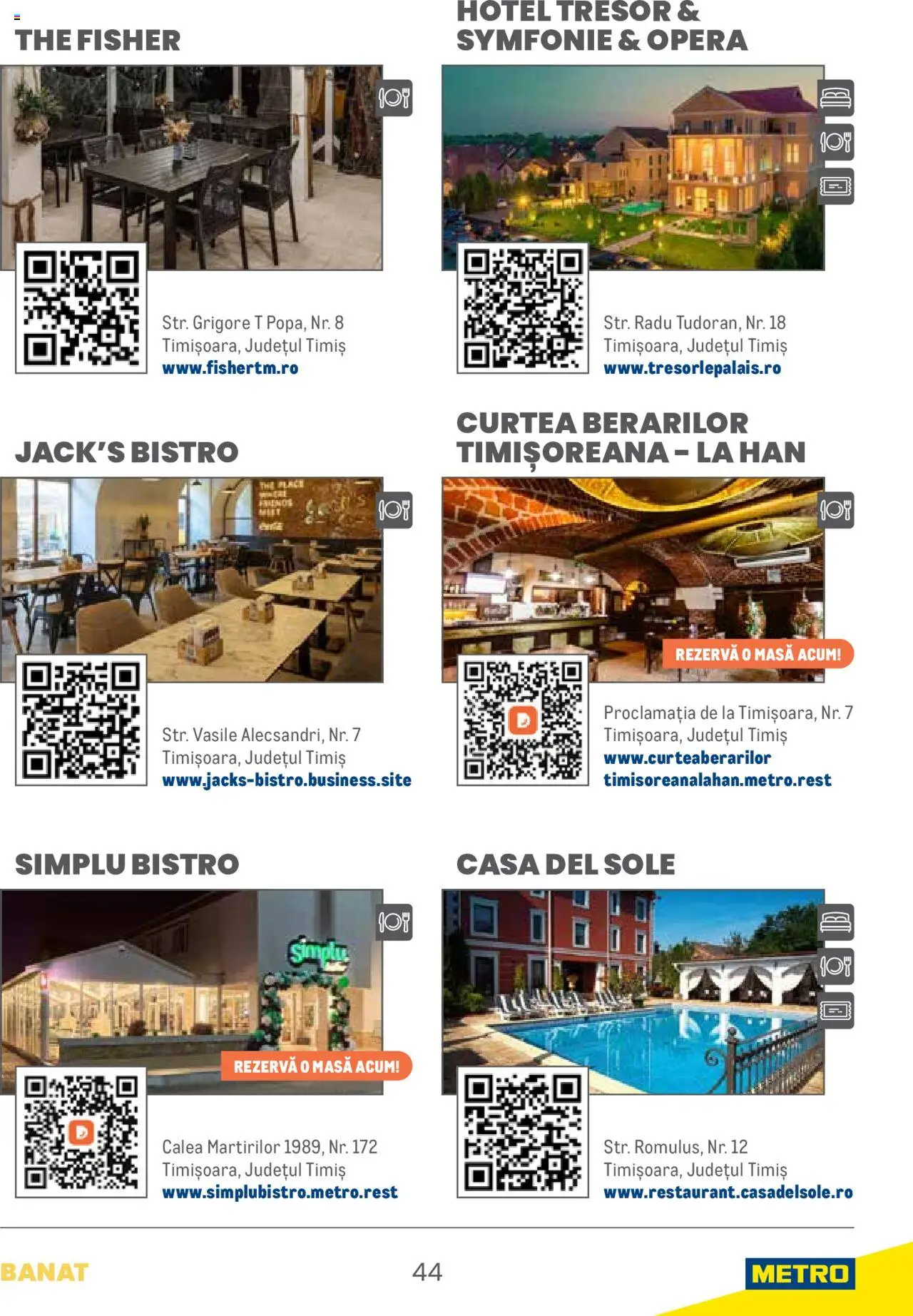 Metro catalog - Ghid de călătorie România - pagina 44- valabil de la 22.03.2024