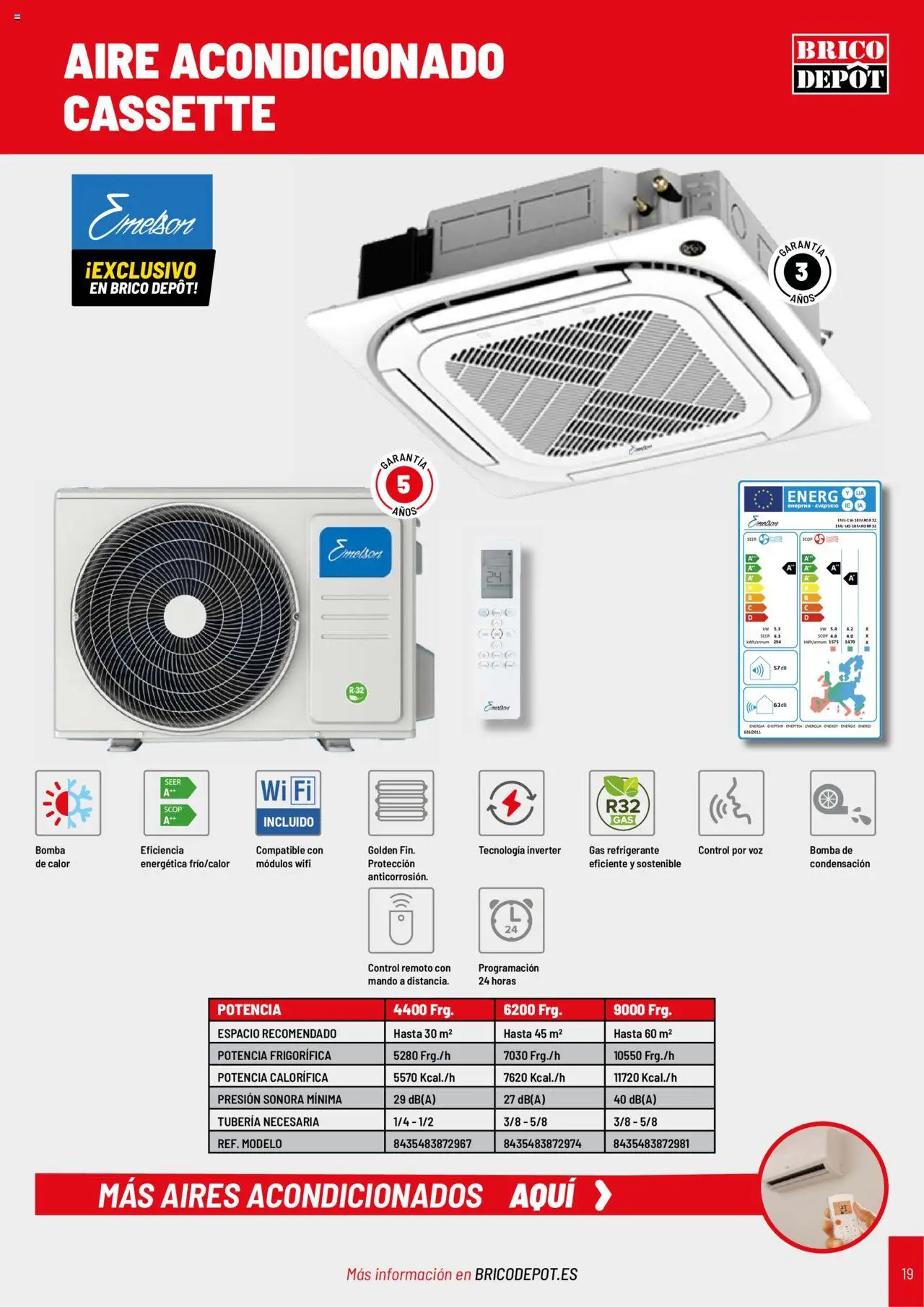 Brico Depôt Catálogo Climatización - Página de 19 - Válido desde 27/06/2025