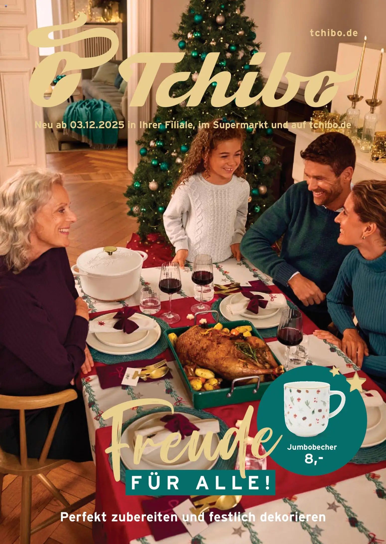 Prospekt Tchibo Gaumenfreude - Seite 1 - gültig ab 03.12.2025