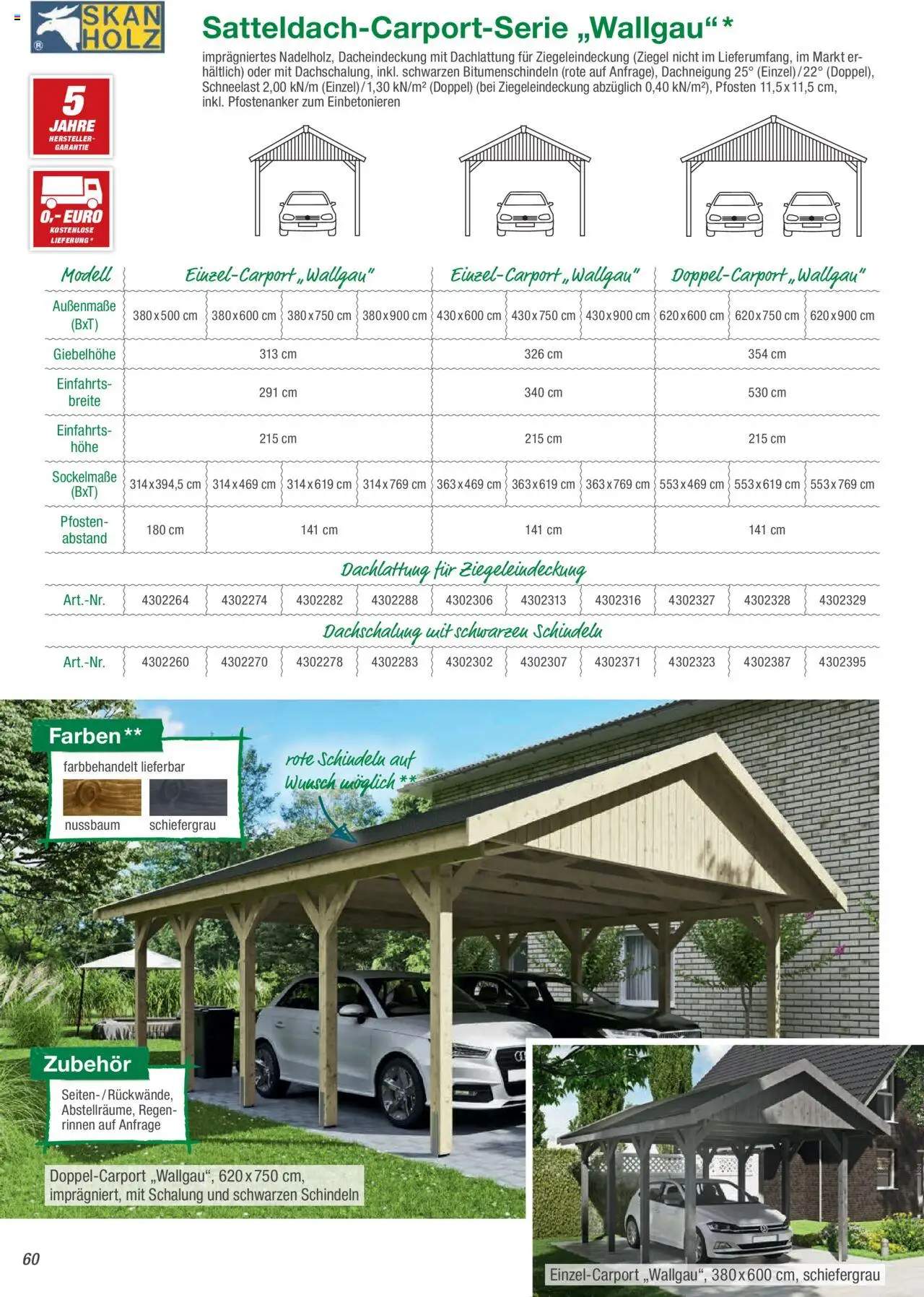 Toom Baumarkt Gartenhäuser & Carports  - Seite 60 - gültig ab 01.01.2025