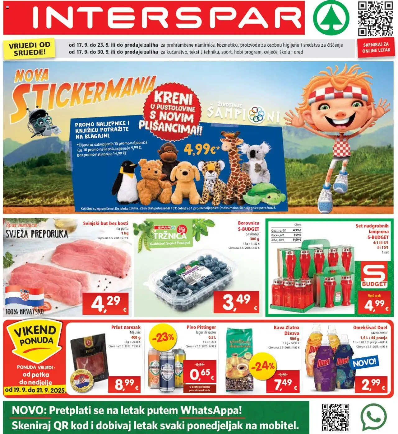 Katalog Interspar - stranica 1- važeći od 17.09.2025