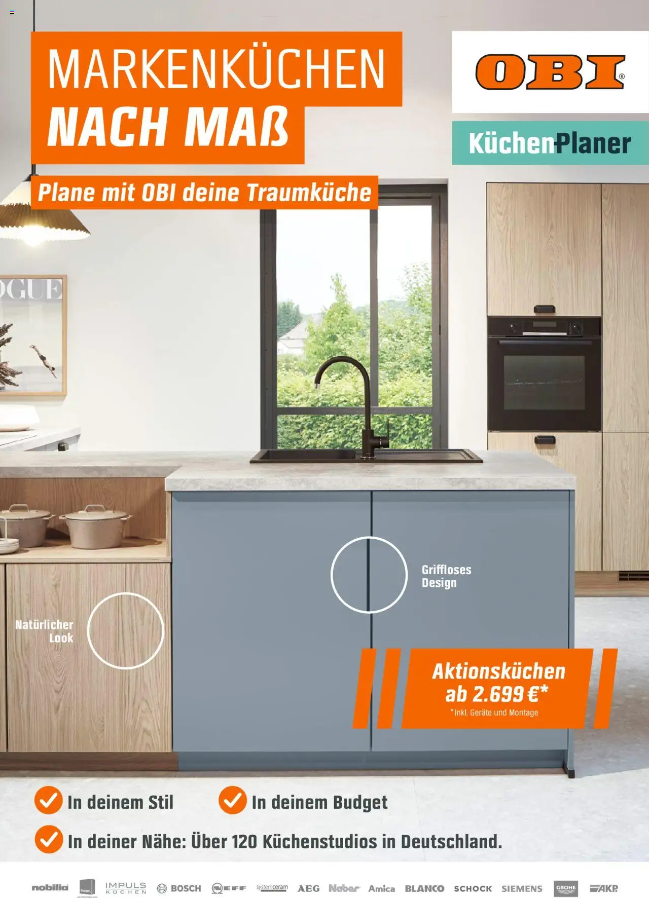 Obi - Markenküchen nach Maß - Seite 1 - gültig ab 31.07.2025