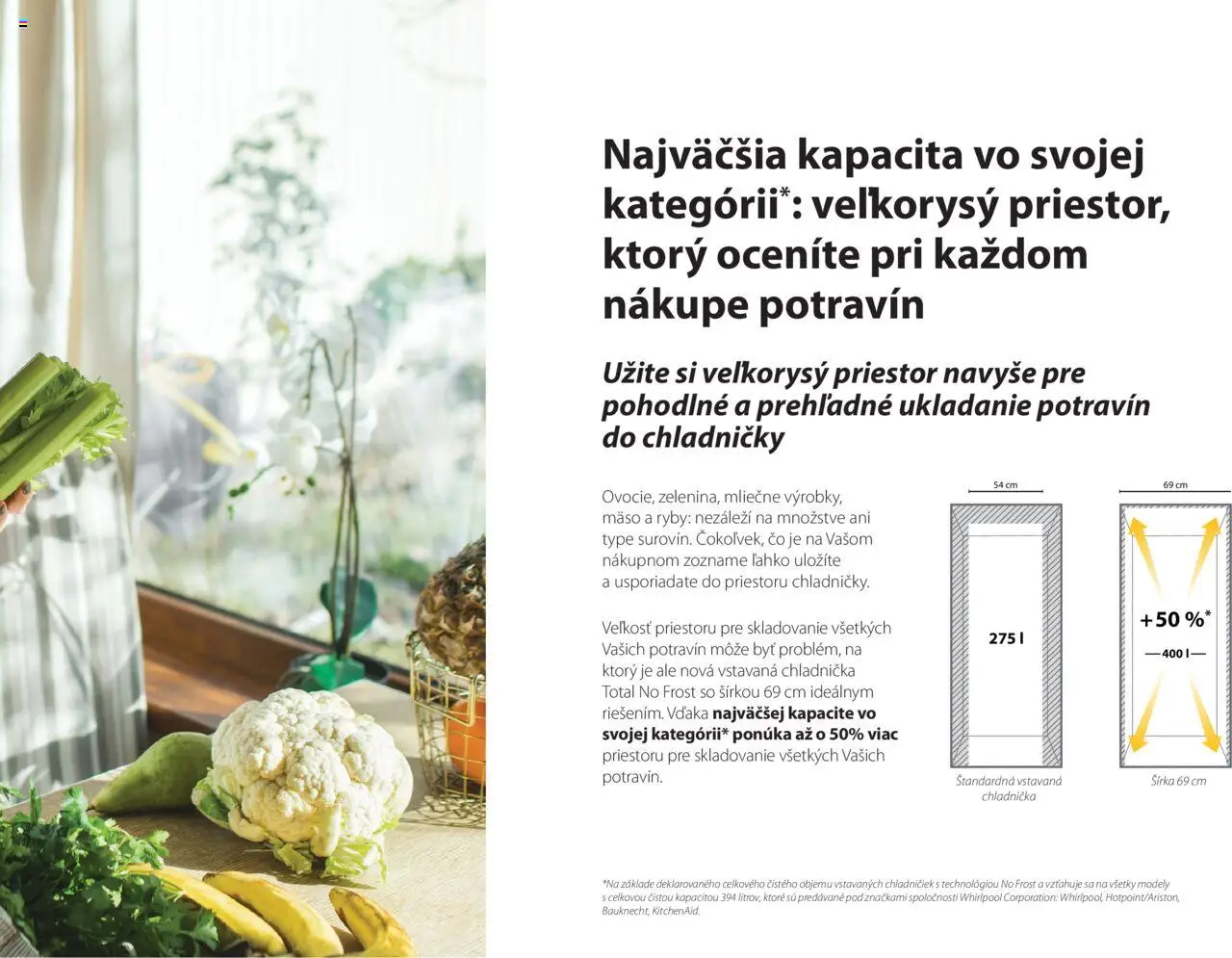 Whirlpool vstavané chladničky Whirlpool s extra šírkou - strana 3- platný od 01.01.2025