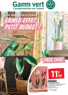 Aperçu Gamm vert catalogue valable à partir du 28/01/2026
