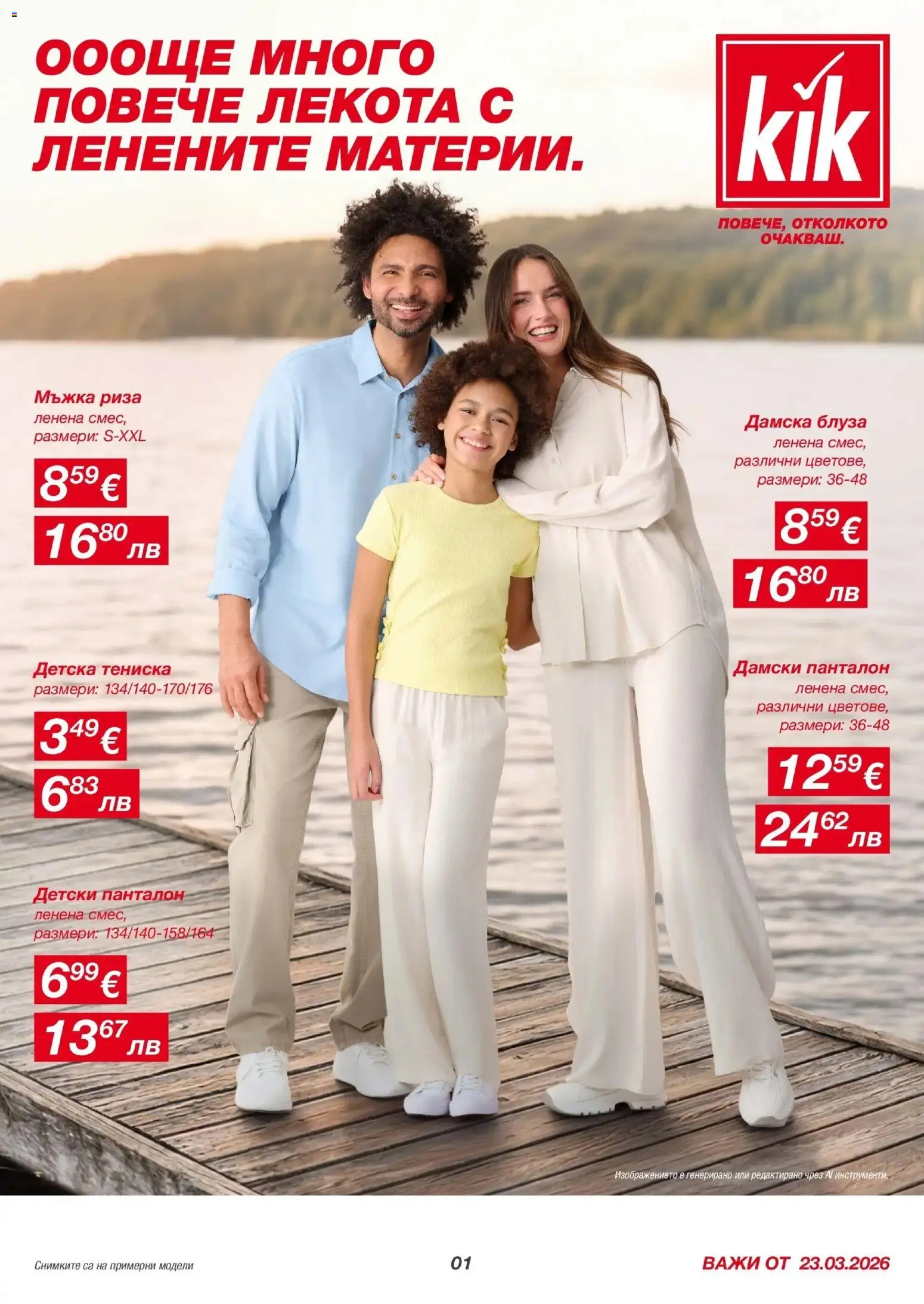 Kik брошура - страница 1- валиден от 23.03.2026