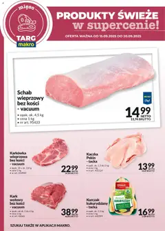 Podgląd Makro Gazetka - Produkty świeże w supercenie ważny od 15.09.2025