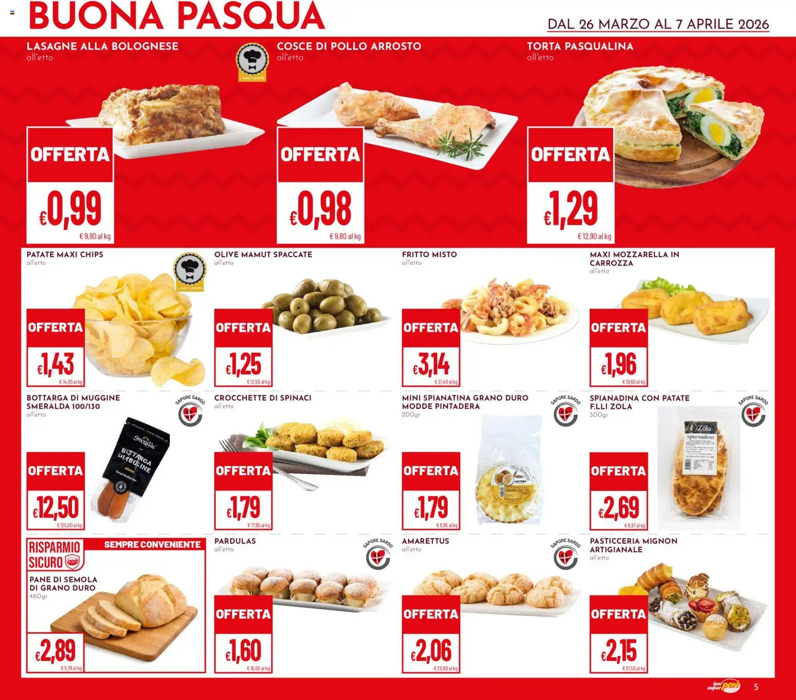 Pan volantino - pagina 5 - valido dal 26/03/2026