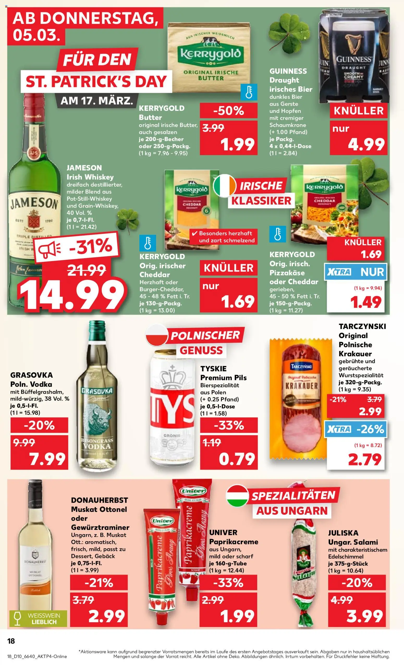 Kaufland Prospekt 	 - Seite 18 - gültig ab 05.03.2026