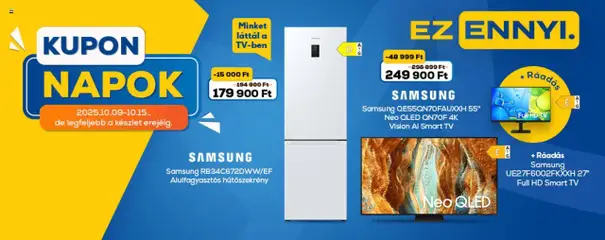 Előnézet Euronics Akciós újság érvényes 2025.10.09.-tól