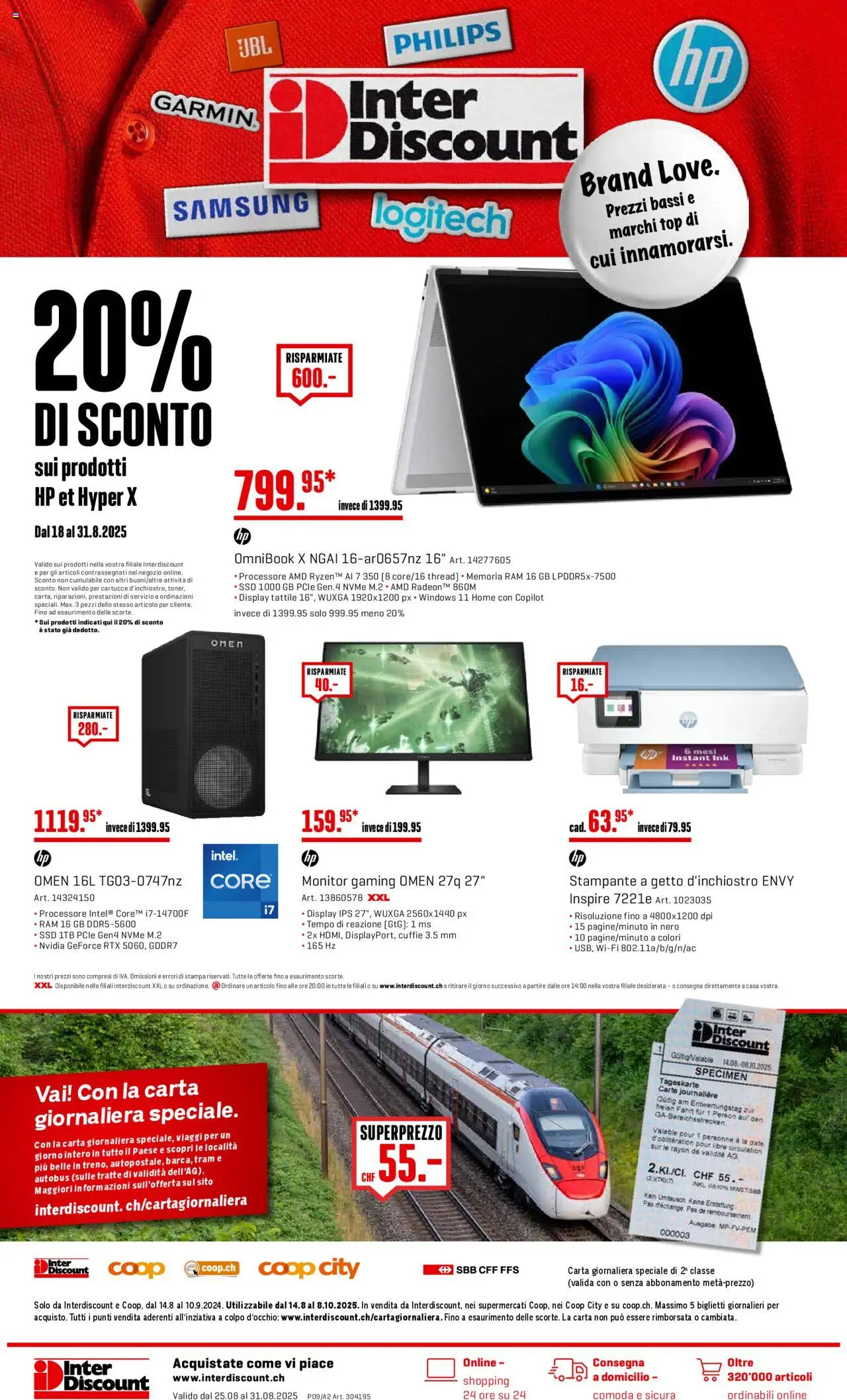 Interdiscount Aktionen IT - Seite 1- gültig ab 25.08.2025