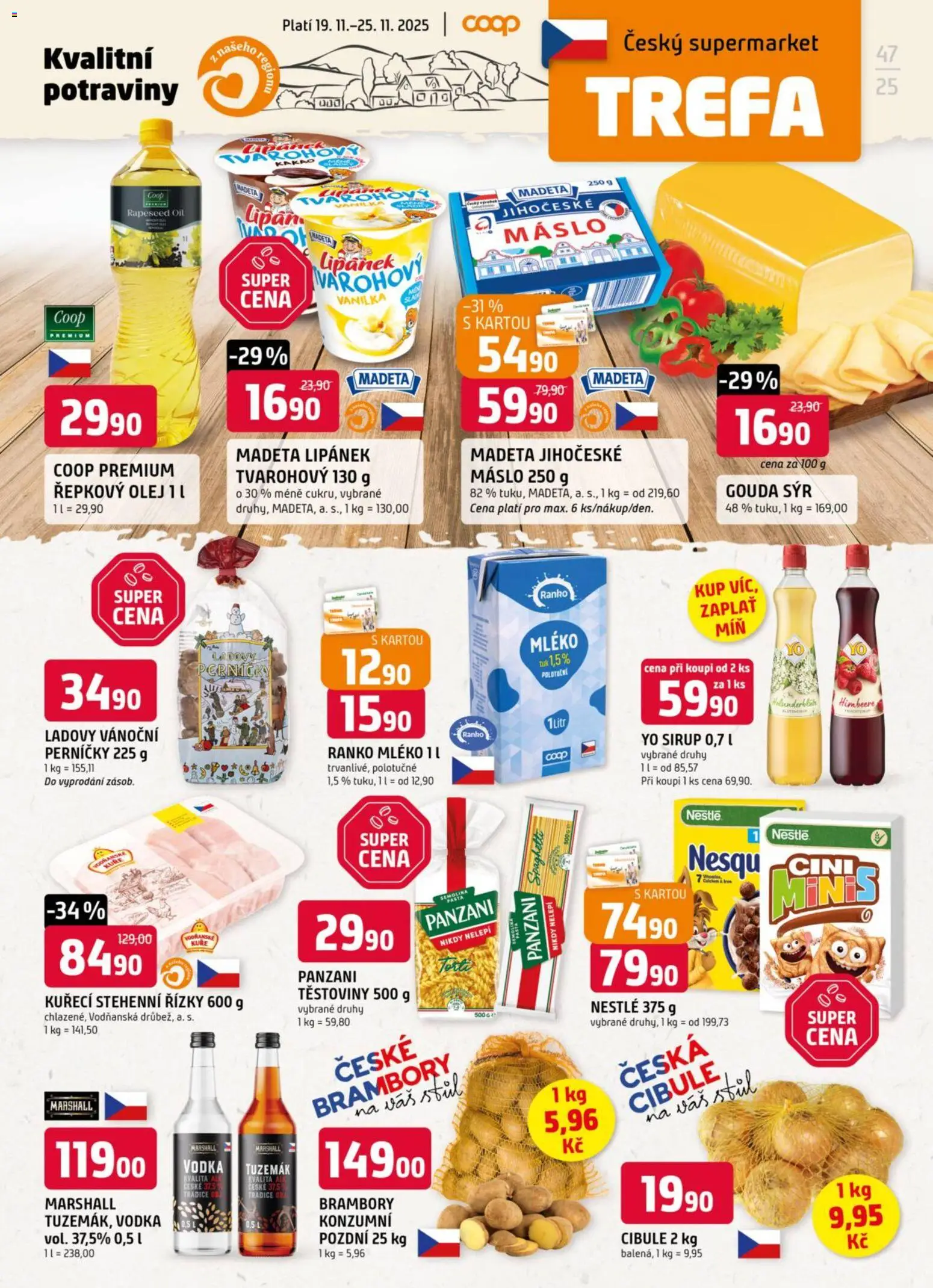 Trefa leták - strana 1- platný od 19.11.2025