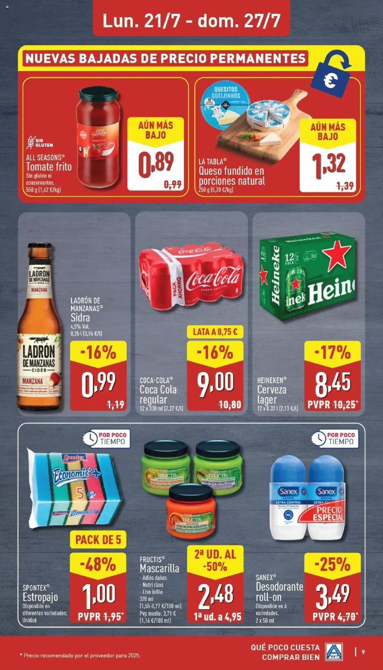 Aldi folleto Baleares - Página de 9 - Válido desde 21/07/2025
