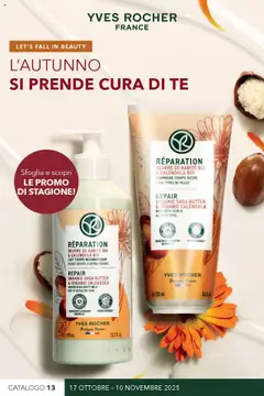 Anteprima Yves Rocher Catalogo Cura di te valida dal 17/10/2025