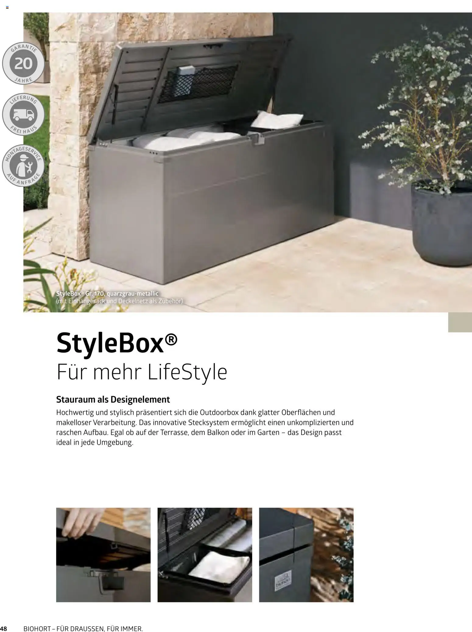 Dehner Biohort – Metall für Garten & Terrasse - Seite 48 - gültig ab 01.01.2026