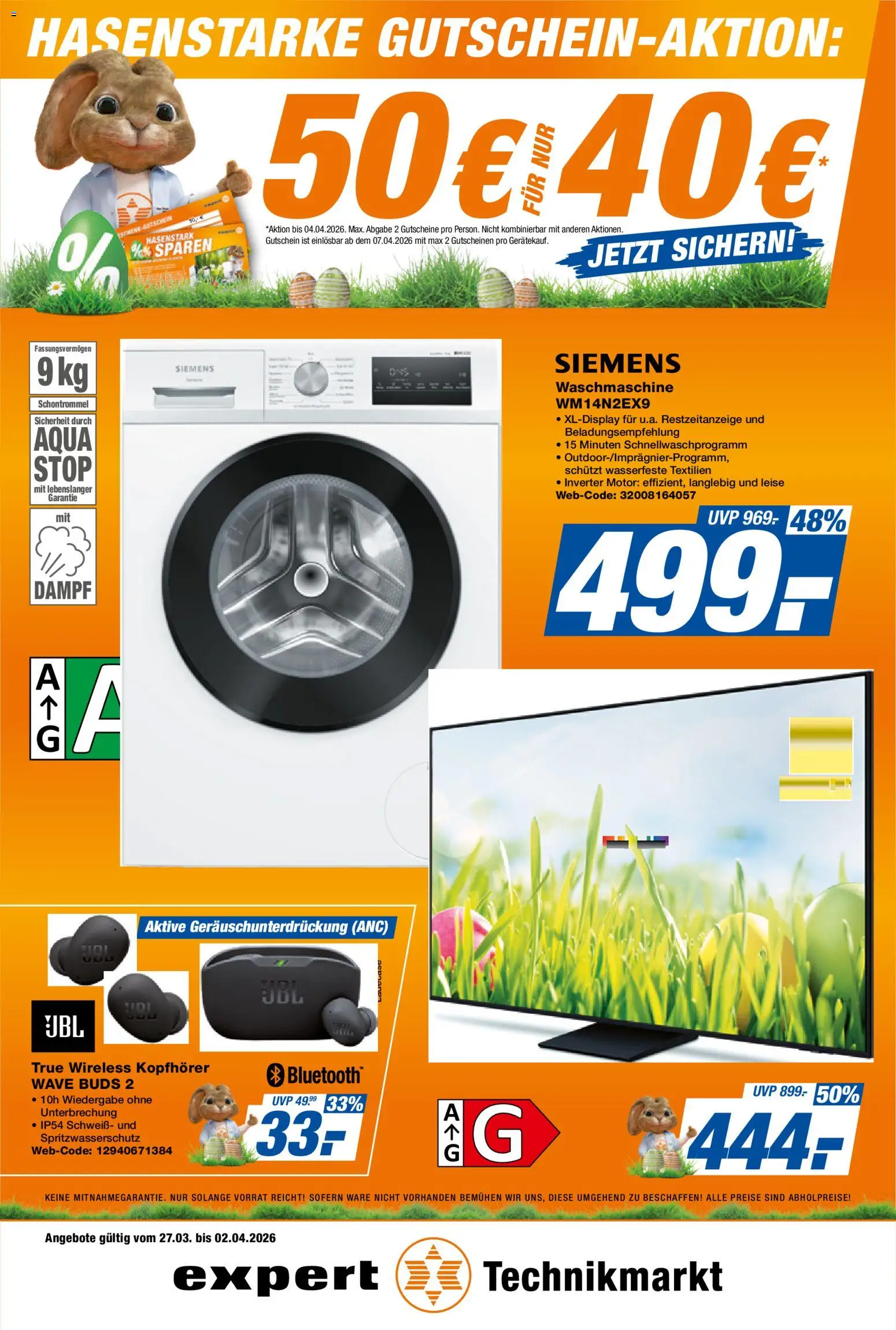 Expert Prospekt 	 - Seite 1 - gültig ab 27.03.2026