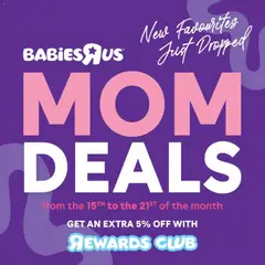Preview Babies R Us Specials valid from 15/03/2026