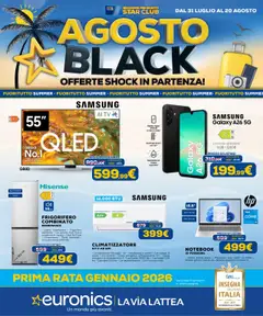 Anteprima Euronics - Black Friday valida dal 31/07/2025