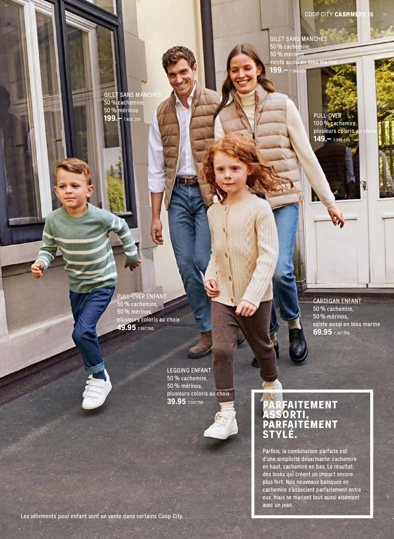 Coop City Aktionen Cashmere Kollektion FR - page 15- valid from 23.01.2026