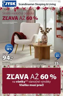 JYSK leták platný od 10.12.2025