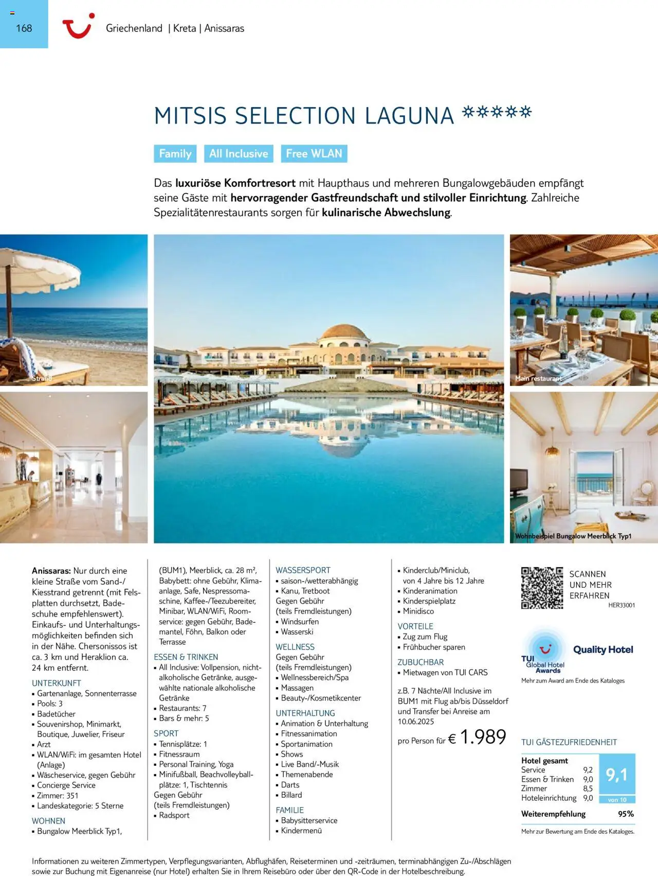 TUI  Südeuropa & Nordafrika 2025/26 - Seite 168 - gültig ab 01.01.2025