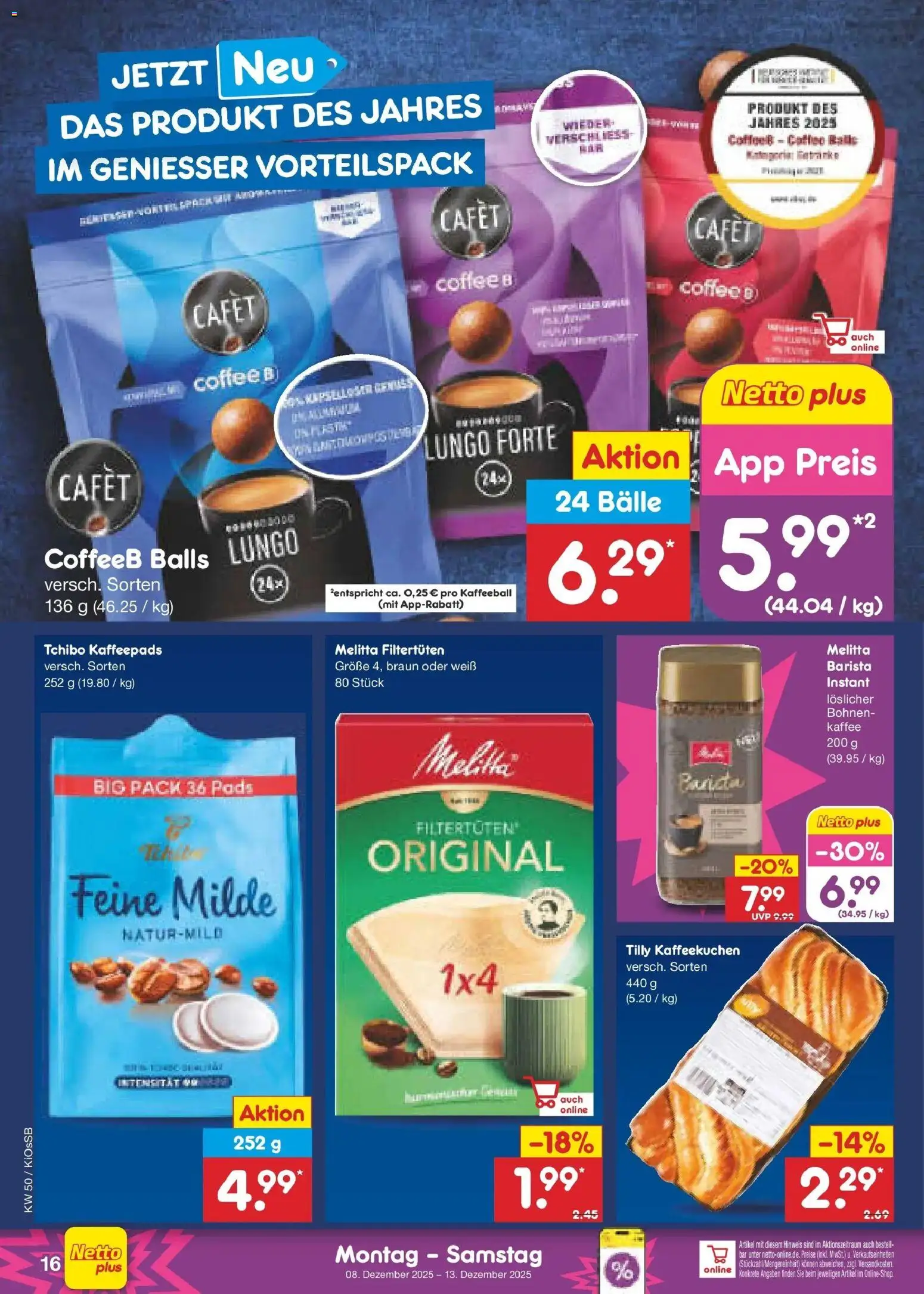 Netto Marken-Discount - Netto: Wochenangebote - Seite 16 - gültig ab 08.12.2025
