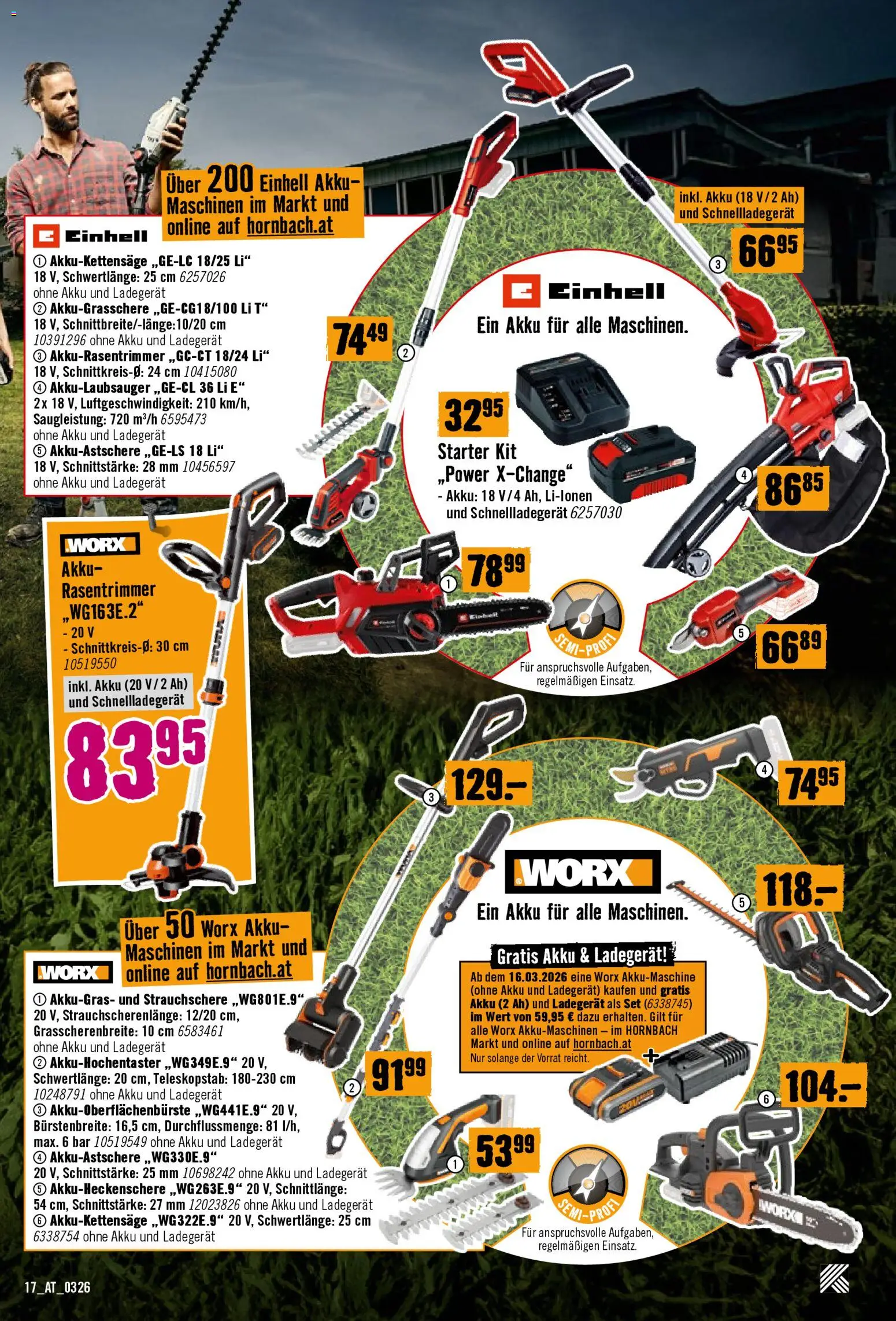 Hornbach Flugblatt - page 17- valid from 17.03.2026