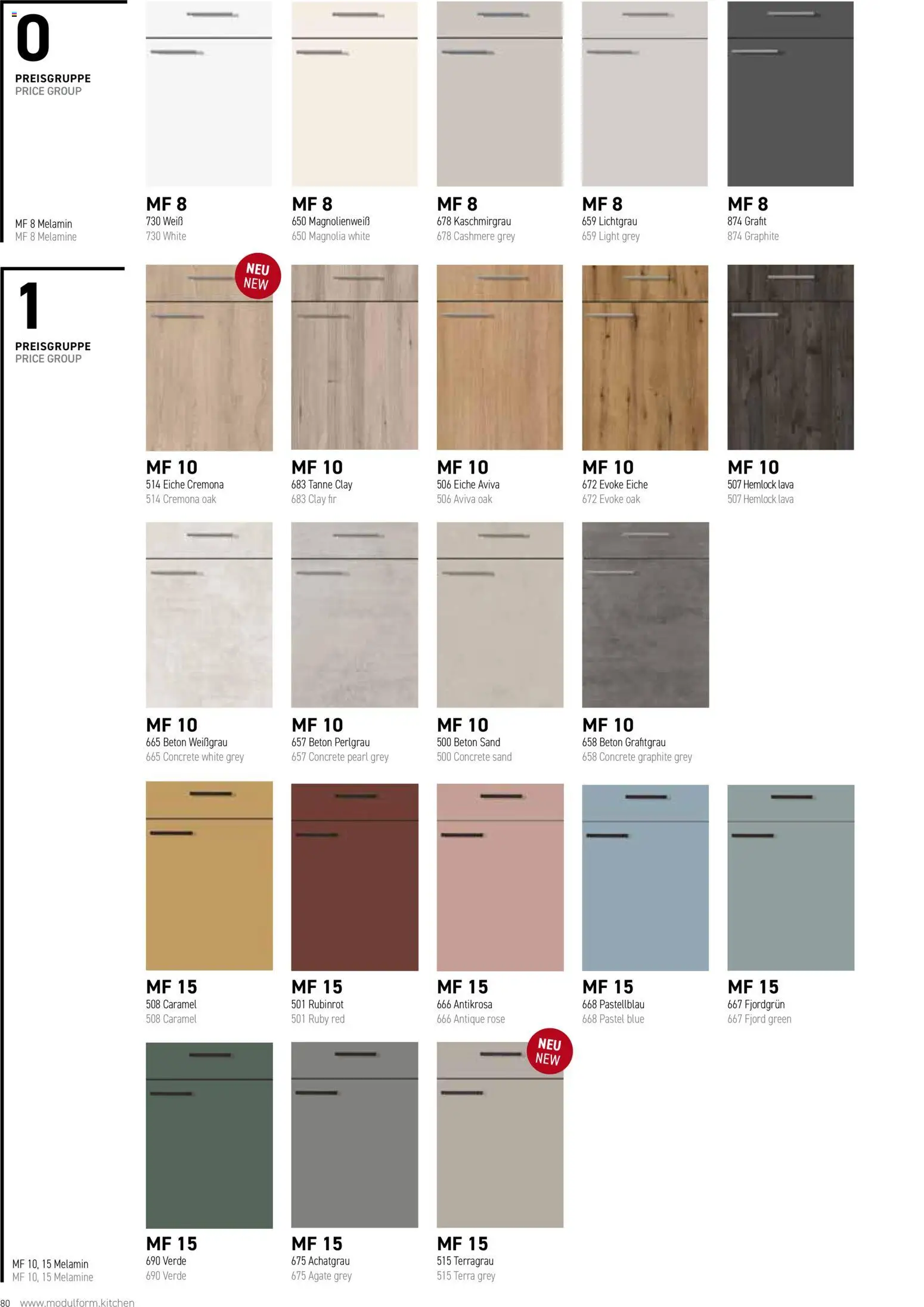 Ostermann Modulform Küchenprospekt 2026 - Seite 80 - gültig ab 01.01.2026