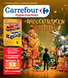 Carrefour - Hypermarkten Speelgoedcatalogus geldig vanaf 15/10/2025
