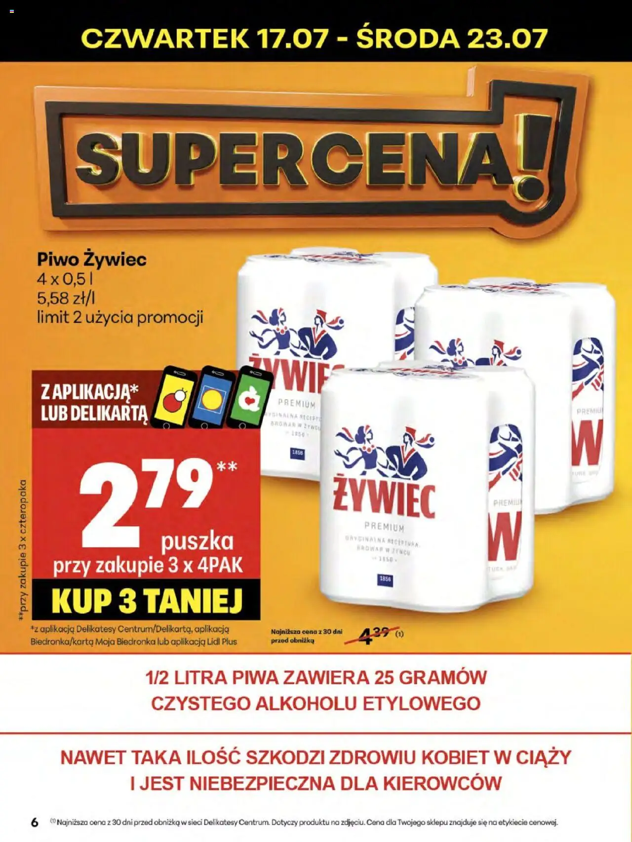 Delikatesy Centrum Gazetka - Sklepy Własne - strona 6- ważny od 17.07.2025