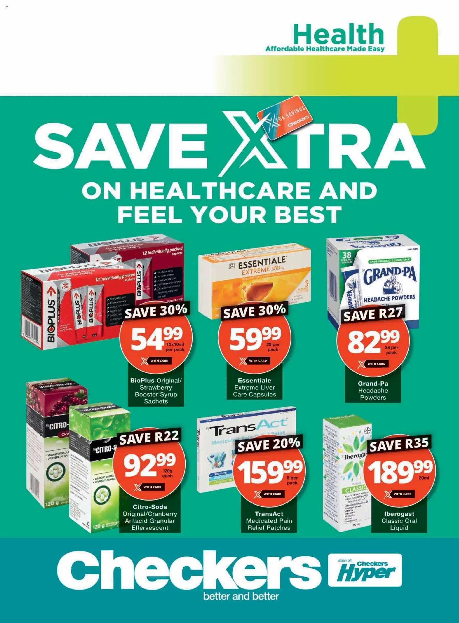 Checkers - Medirite December Promotion - page 1- valid from 08/12/2025