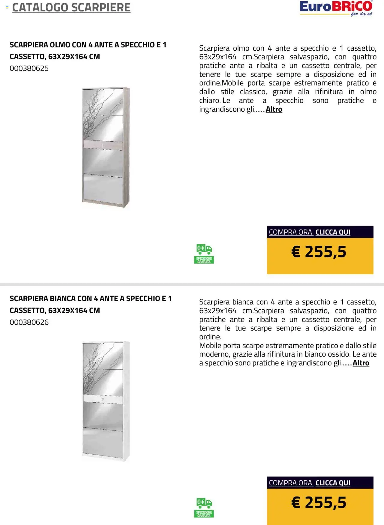 Eurobrico Scarpiere catalogo - pagina 32 - valido dal 23/07/2025