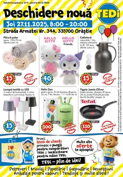 Catalog TEDi - Orastie valabil de la 27.11.2025