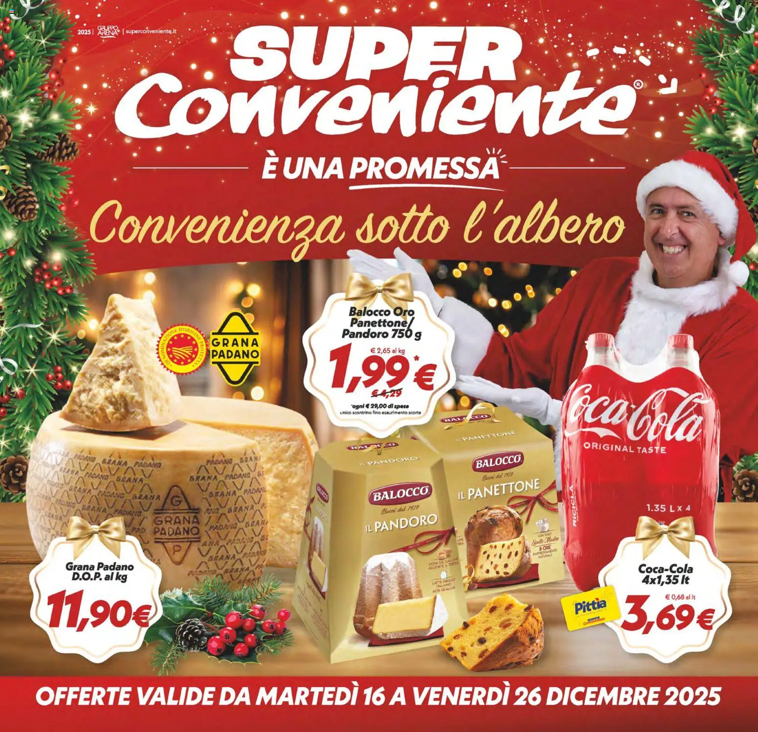 Volantino SuperConveniente	 - pagina 1 - valido dal 16/12/2025