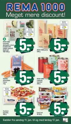 Forhåndsvisning Rema 1000 - Tilbudsavis gyldig fra 11/01/2026