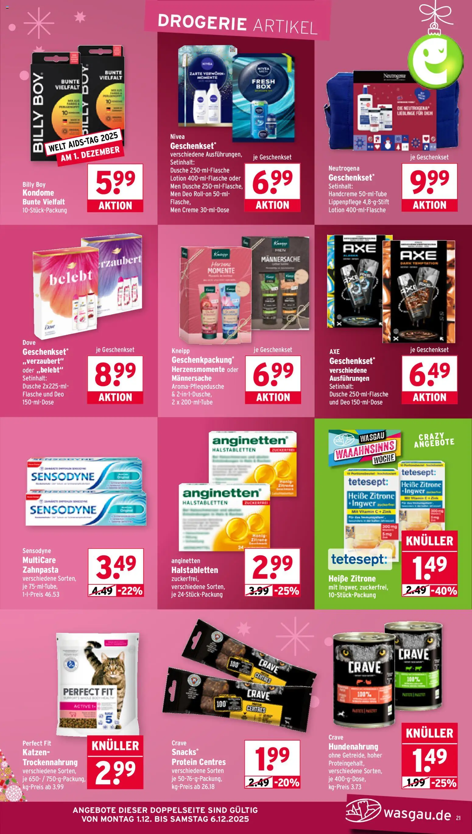 Wasgau Prospekt 	 - Seite 21 - gültig ab 01.12.2025