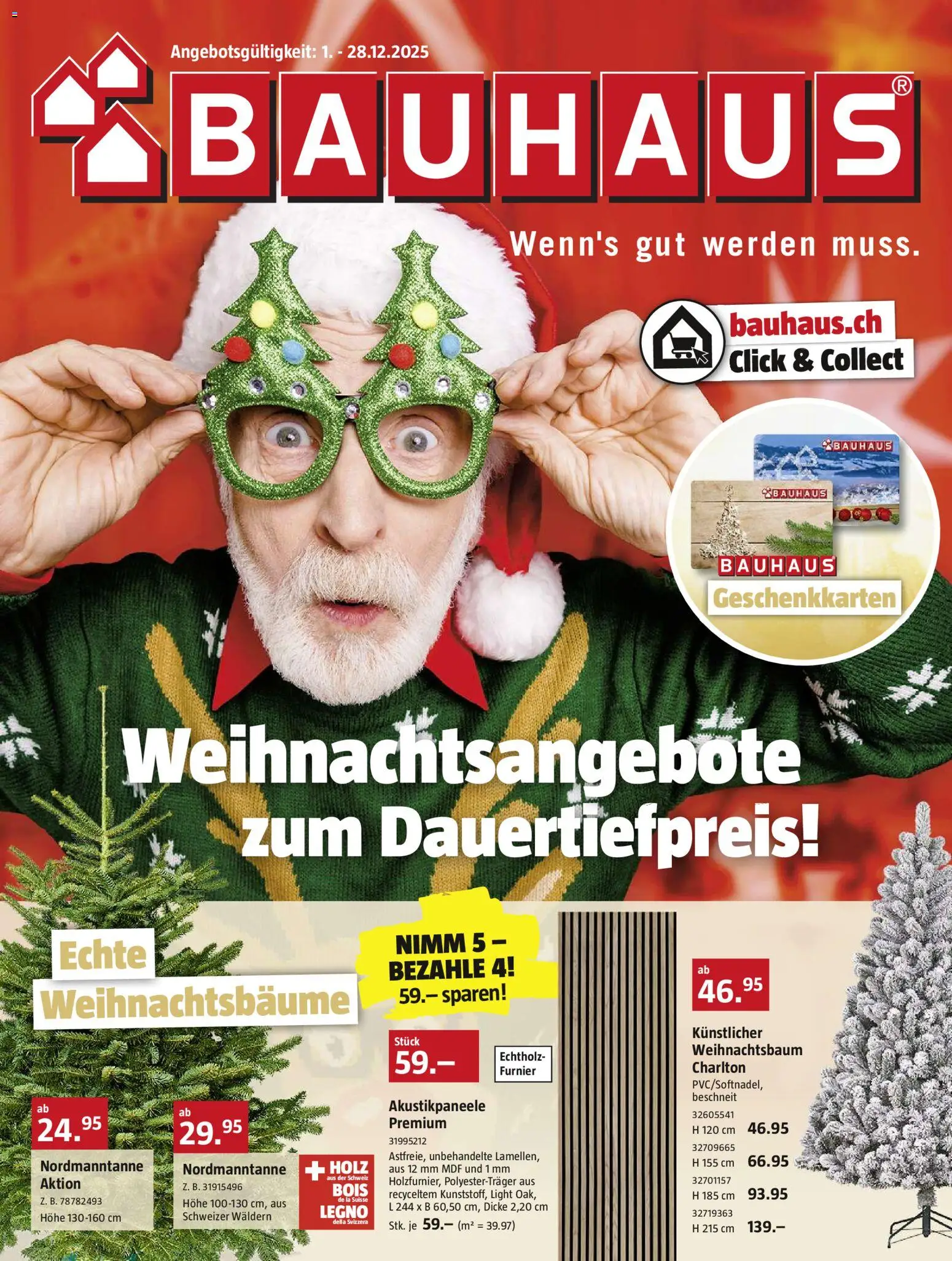 Bauhaus Aktionen - Seite 1- gültig ab 01.12.2025