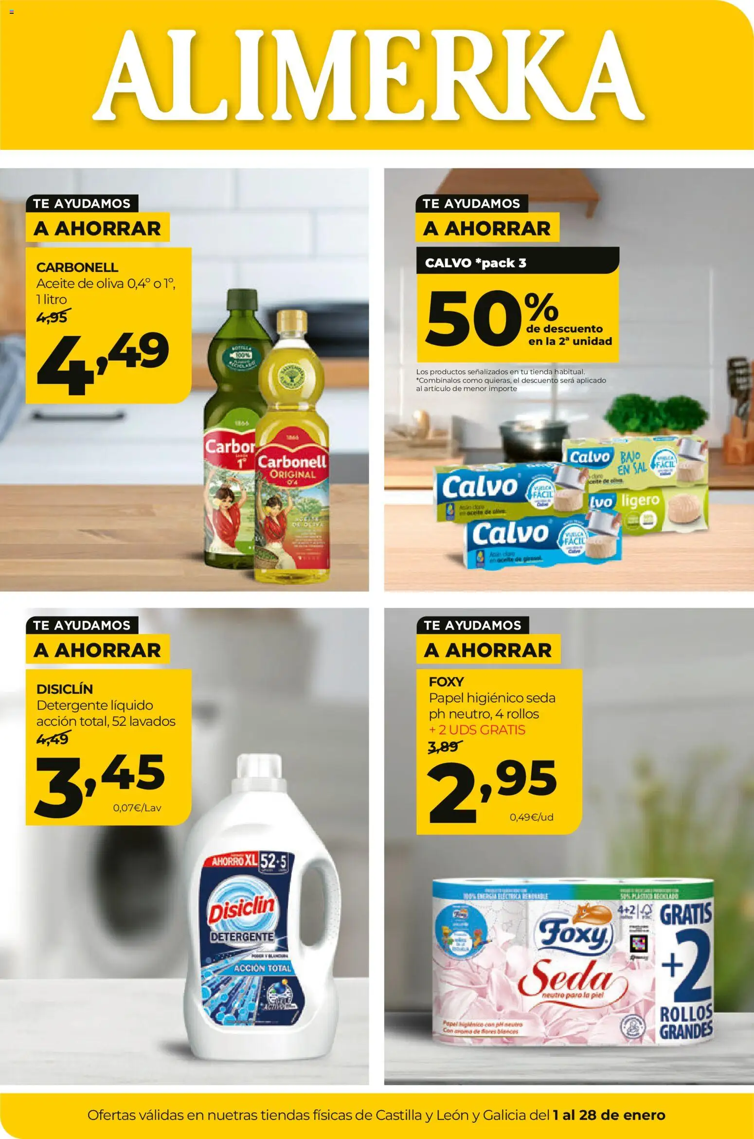 Alimerka folleto Castilla y León - Página de 1 - Válido desde 01/01/2026