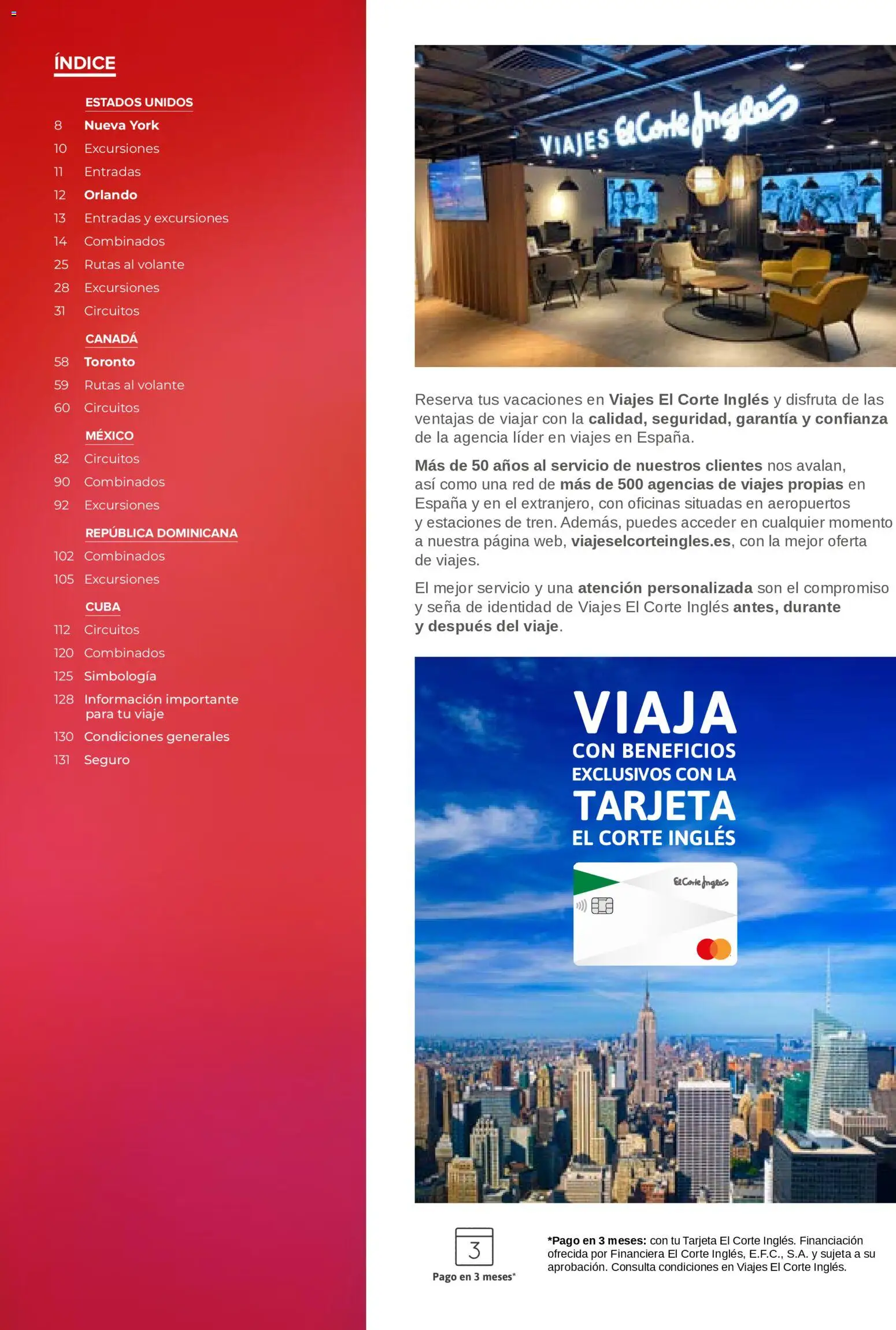 Viajes El Corte Inglés Norteamérica y Caribe - Página de 2 - Válido desde 01/01/2026