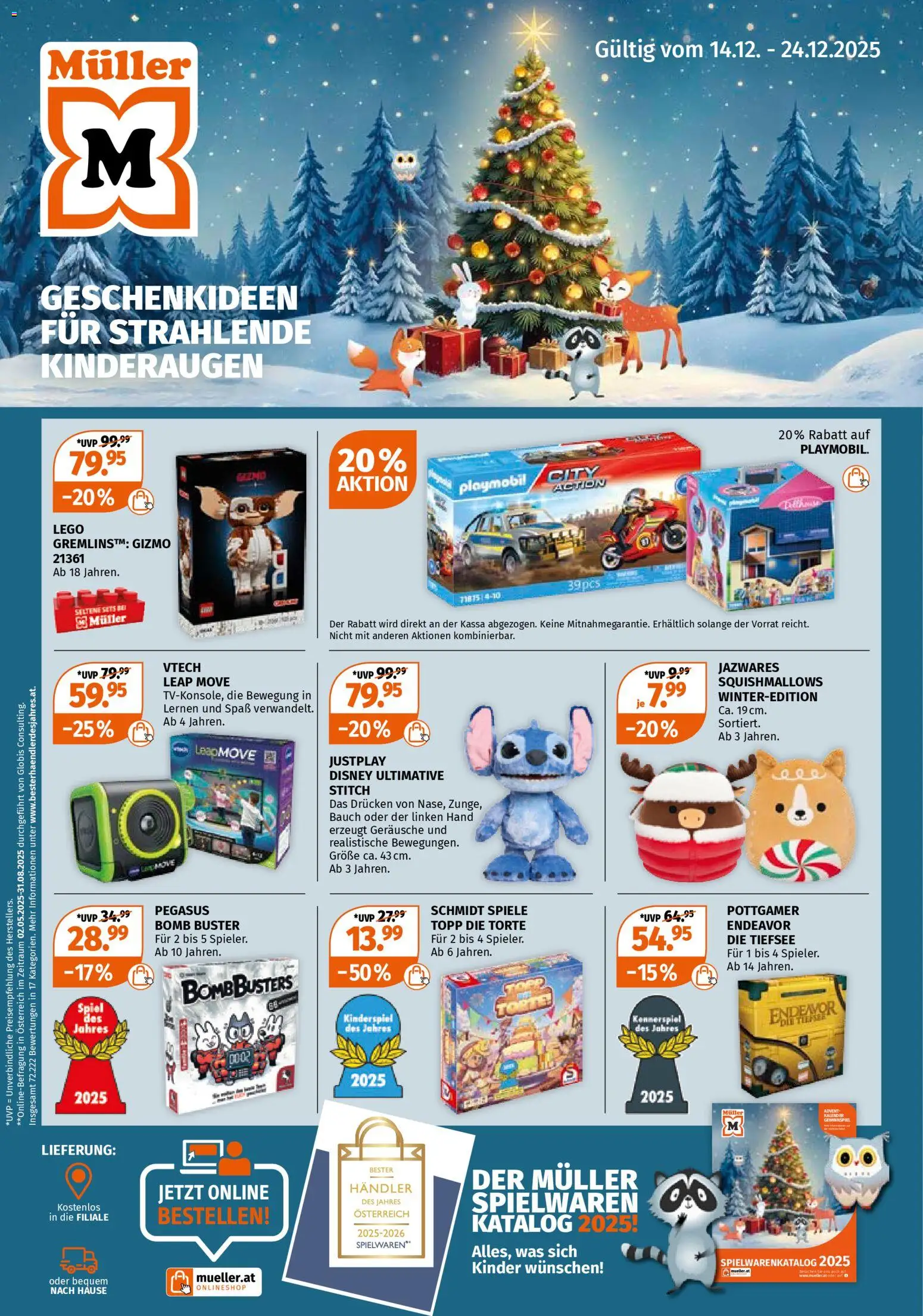 Müller Weihnachtsträume - Seite 1- gültig ab 14.12.2025