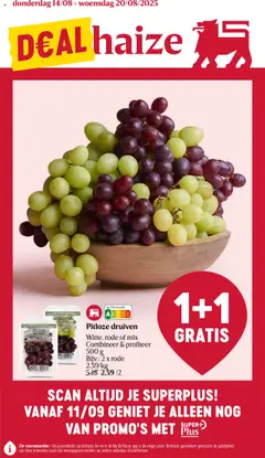 Delhaize folder week 33 geldig vanaf 14/08/2025