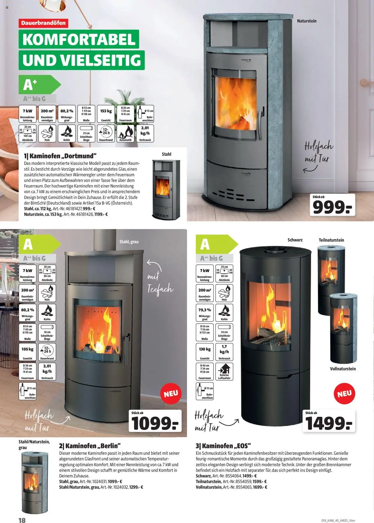 Hagebau Kaminöfen - Seite 18 - gültig ab 07.07.2025