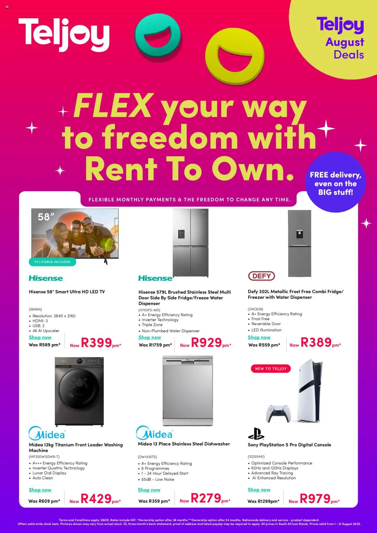 Teljoy Specials - page 1- valid from 01/08/2025