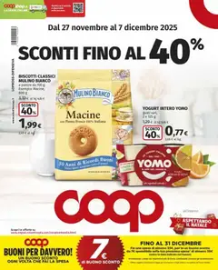 Anteprima Volantino COOP	 valida dal 27/11/2025