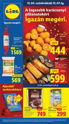 Előnézet Lidl Akciós újság érvényes 2025.12.04.-tól
