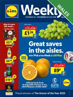 Lidl - Lidl Weekly Wales valid from 24/07/2025