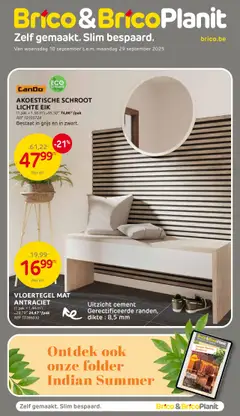 Brico Plan-it - Folder geldig vanaf 10/09/2025