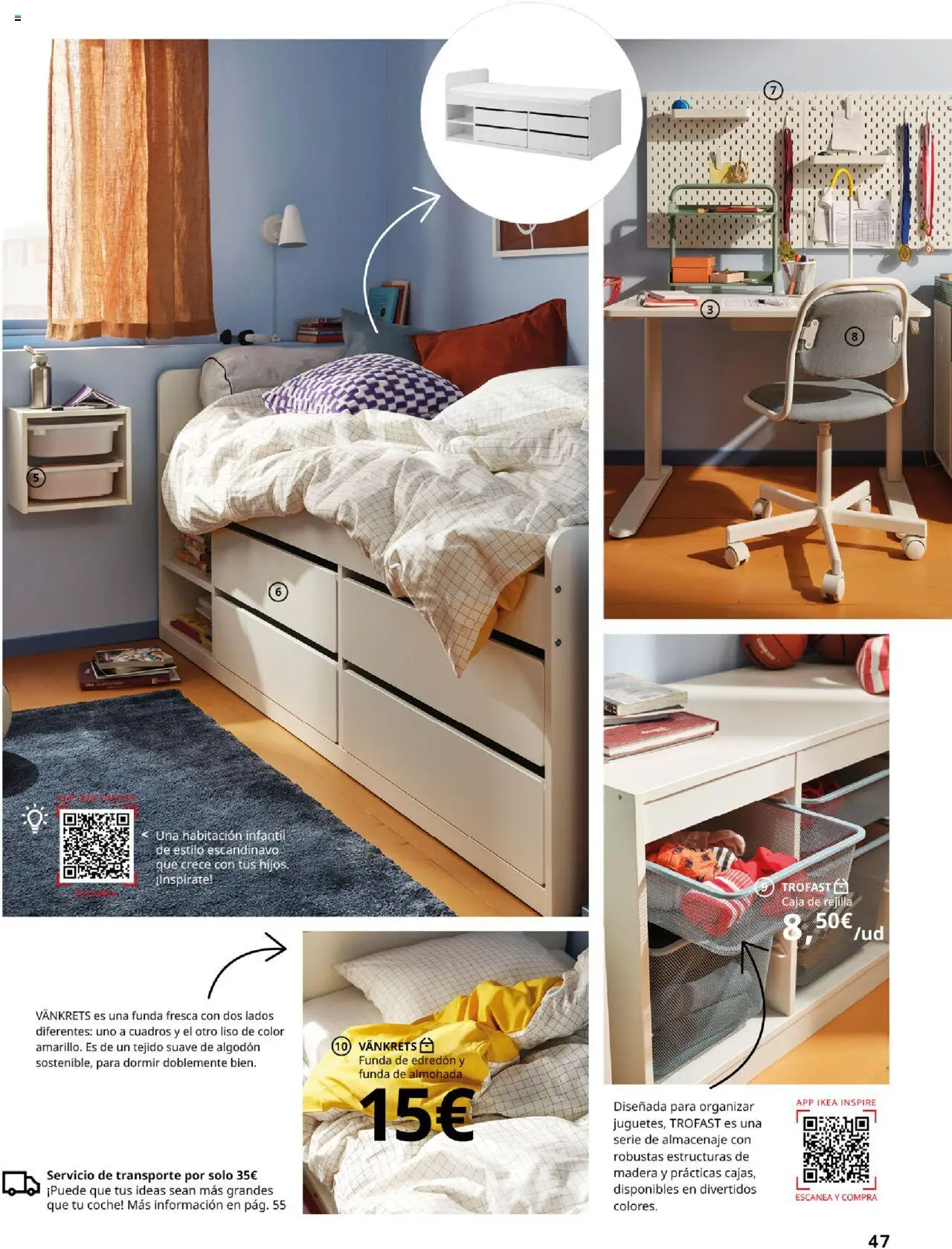 Catálogo IKEA Dormitorios - Página de 47 - Válido desde 01/09/2025