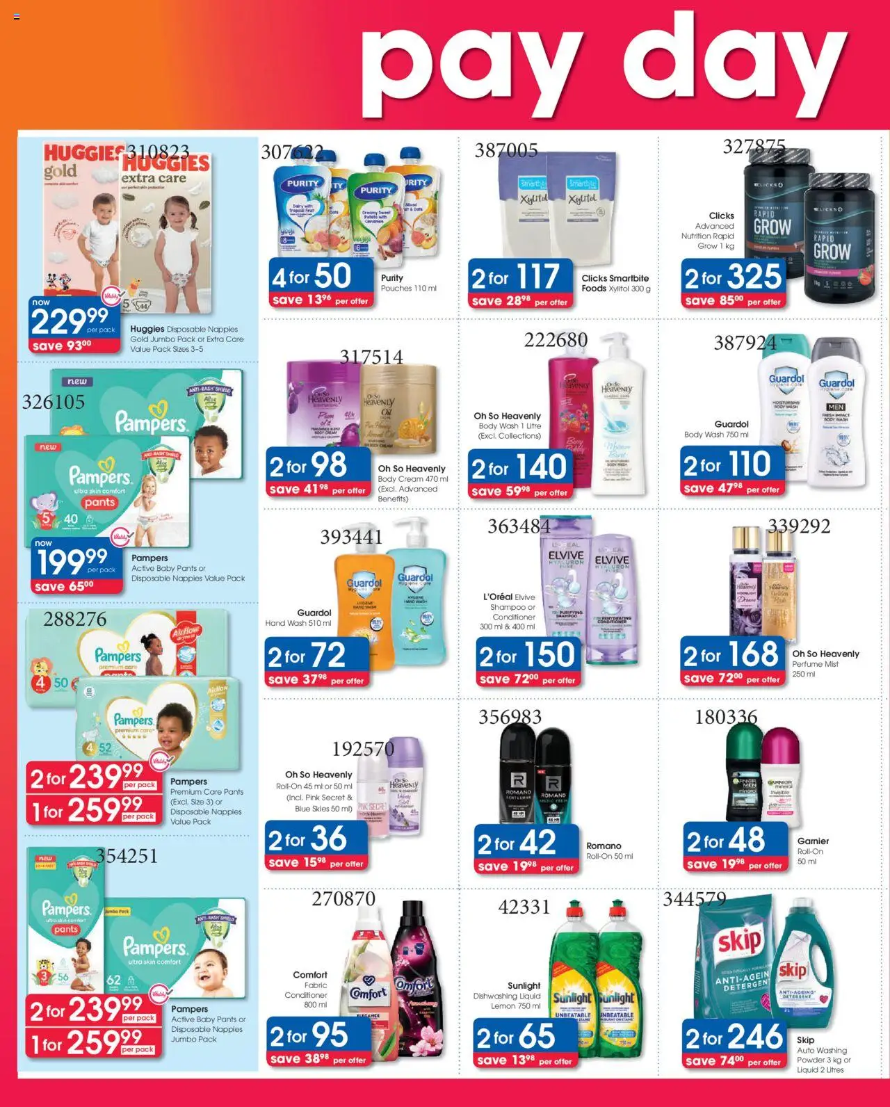 Clicks Specials - page 2- valid from 22/07/2025