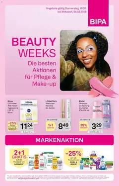 Vorschau Bipa Flugblatt gültig ab 19.02.2026
